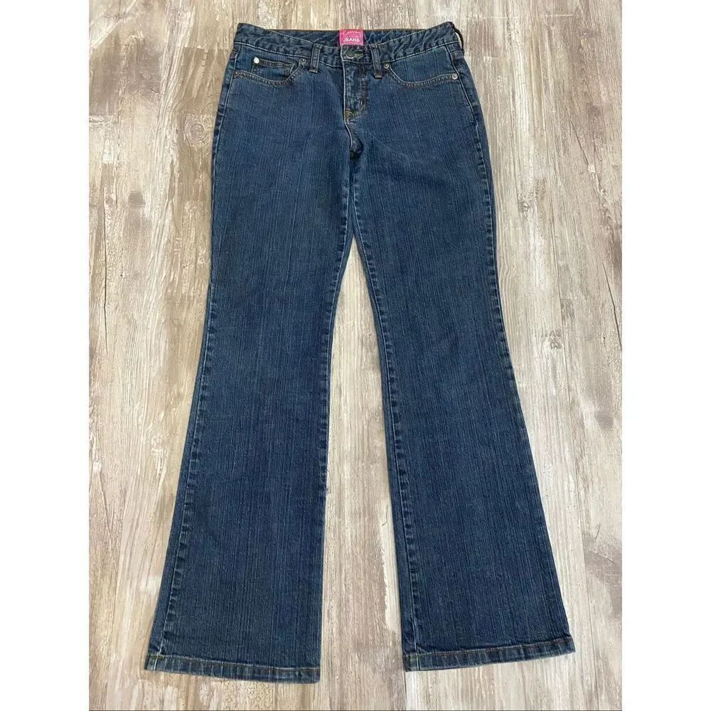 The Limited Cassidy Bootcut Jeans Vintage Mid Rise Rhinestone Women’s Sz 4